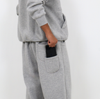 COZY B★ LEG SWEATS - GREY