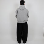 BLACK SWEAT AND GREY HOODIE