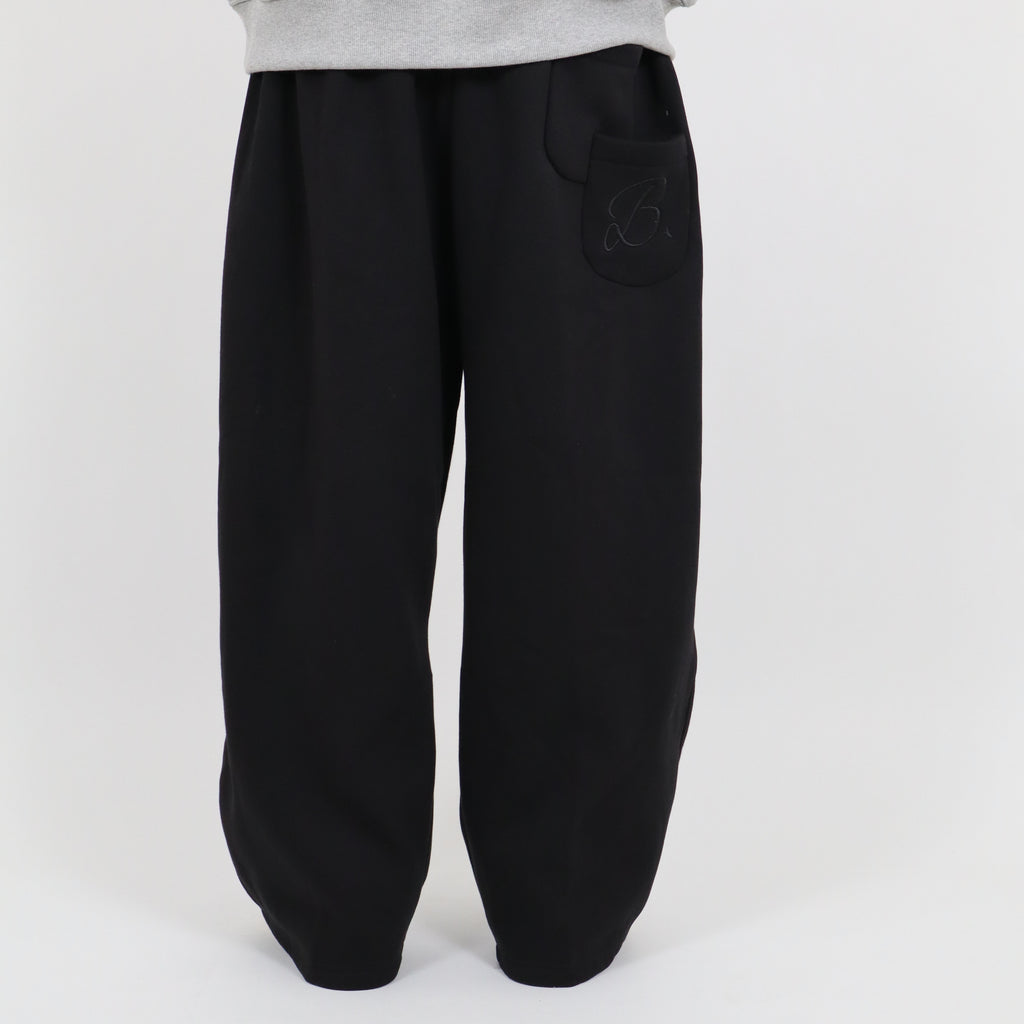 COZY B★ LEG SWEATS - BLACK
