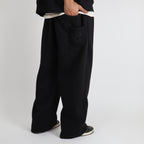 COZY B★ LEG SWEATS - BLACK