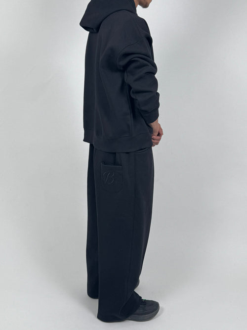 COZY B★ LEG SWEATS - BLACK