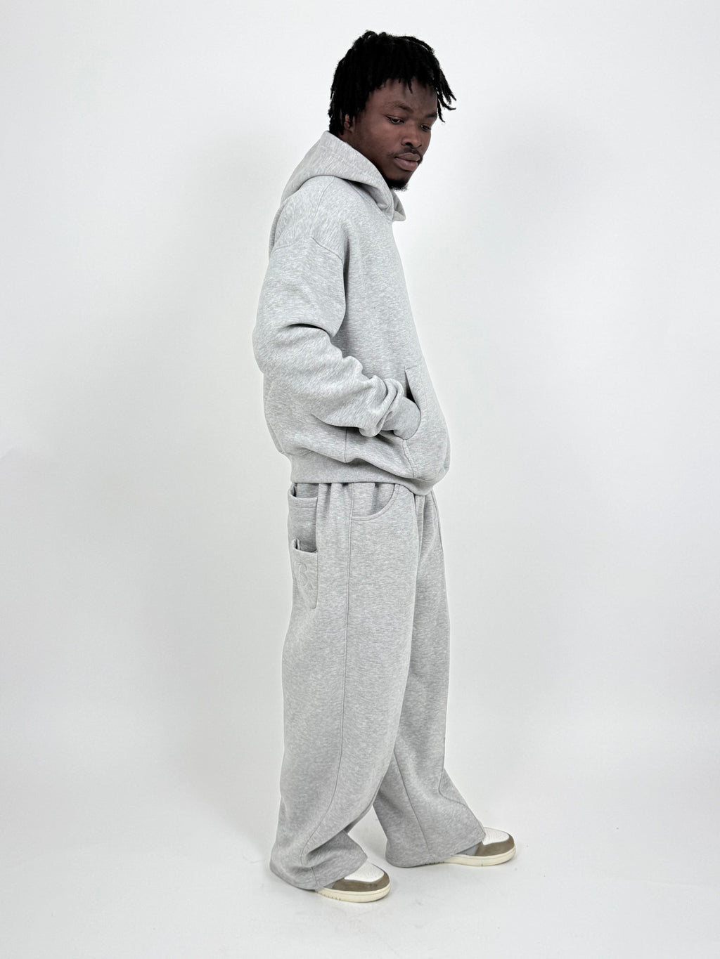 COZY B★ LEG SWEATS - GREY