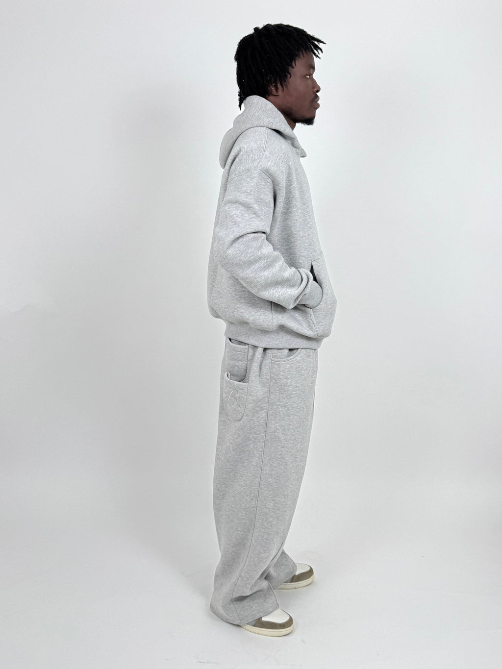 COZY B★ LEG SWEATS - GREY